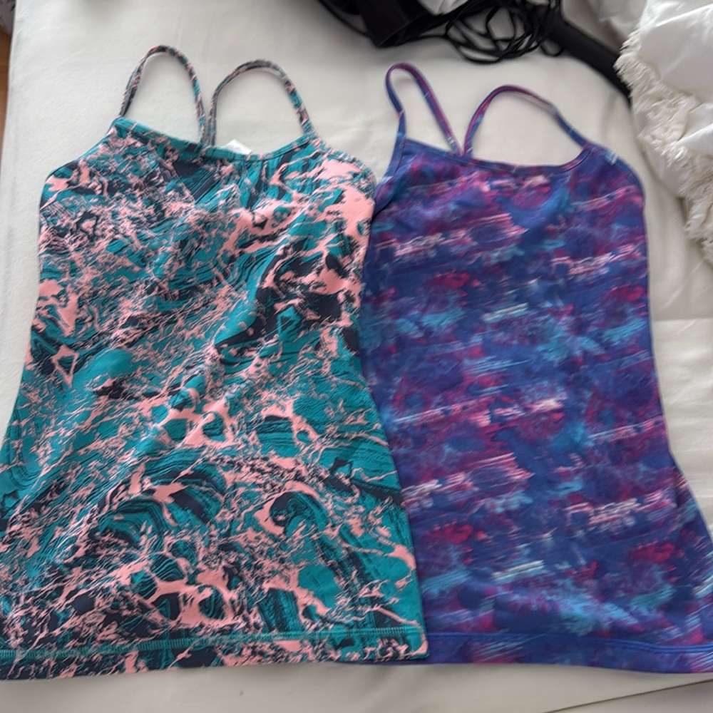 Girls Lululemon (Ivivva) tanks in size 10